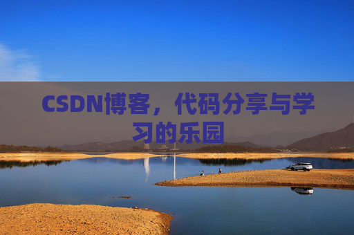 CSDN博客，代码分享与学习的乐园